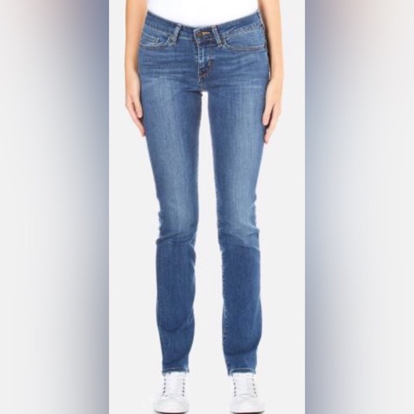 Levi's Denim - Levi’s 712 Slim Mid Rise Light Wash Jeans Sz 28